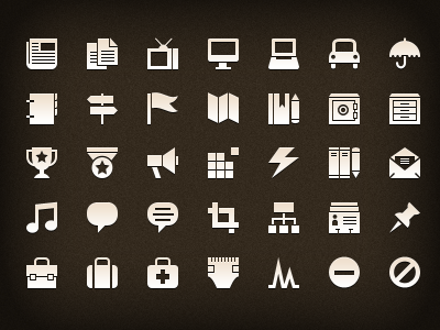 Symbolicons + iPhone icon icons iphone pixel perfect retina simple symbol symbolicons symbols vector