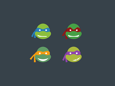 Teenage Mutant Ninja Turtles Icons
