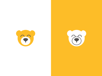 Cubspot Logomark bear cub kid logo