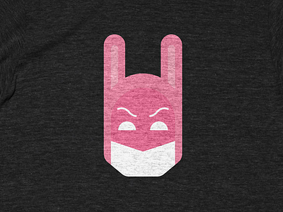 Bunnyman batman bunny shirt