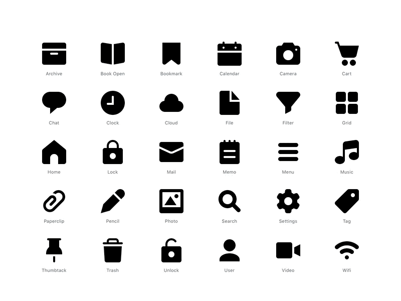 Sample Pack for Backers free icons kickstarter symbolicons ui vector