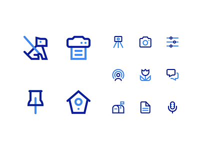Symbolicons Pro - Line Duotone hollow icons line stroke symbolicons vector