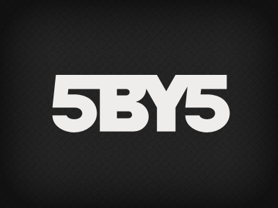 5by5 Logo 5by5 identity logo