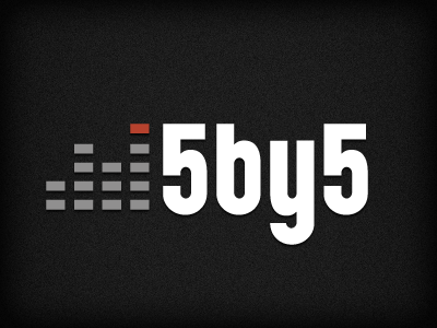 5by5 5by5 dan benjamin eq logo meter podcast