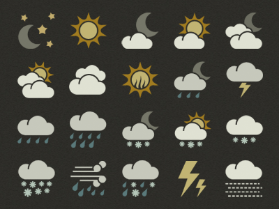 Symbolicons: Weather