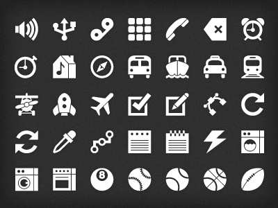 Symbolicons: Update Sneak Peek icon icons simple symbol symbols vector