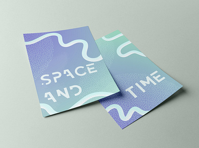 Space and Time visual art design graphic design inspiration poster ui visual