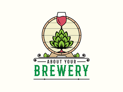 Brewery Company Logo Branding