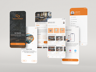 Table Booking | Mobile App | UI Design