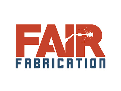 Fair Fabrication Alternate branding design fabrication illustration logo metal vector welding