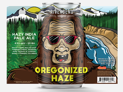 Beer Label - Oregonized Haze