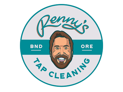 Rennys Tap Cleaning Logo + Wordmark