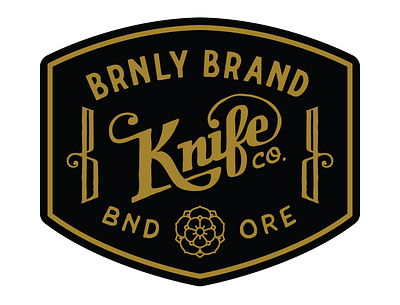 Brnly Brand - Patch Designs badge branding design icon illustration illustrator logo minimal typography vector