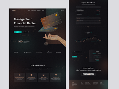 Fuluz - Mutual Funds Investment Landing Page