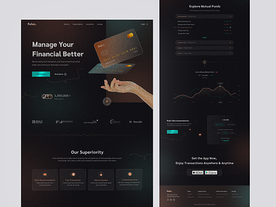 Fuluz - Mutual Funds Investment Landing Page finance app finance website financial management app investment benefit investment market investment plan money market investments money save app mutual funds app mutual funds benefit mutual funds feature mutual funds investment mutual funds landing page mutual funds market mutual funds mobile app mutual funds preview mutual funds type mutual funds website robo advisor robo recommendation