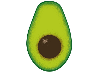 AVOCADO illustration design avocado