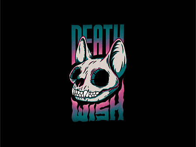 death wish art artsy artwork branding design design art illustration logo tshirt vector