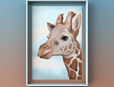 Giraffe 🦒 illustration illustration art