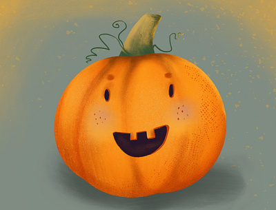 Just happy pumpkin 🎃 book illustration illustration illustration art kids