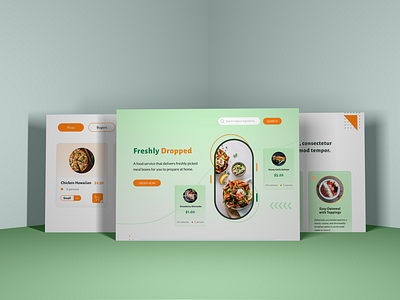 Food Delivery Web Design