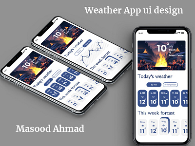 Weather app design ios app ios app design ios design mobile ui mobile ui design mobile ui kit mobile uiux ui weather app weather app ui