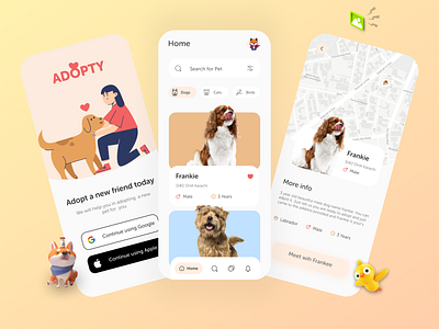 Pet adoption app