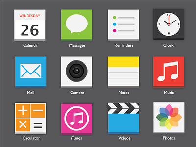 iOS7 App icons icon
