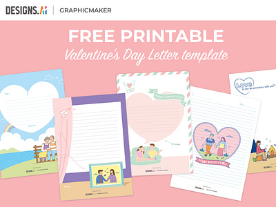 Free Downloadable Valentinesday Letterhead