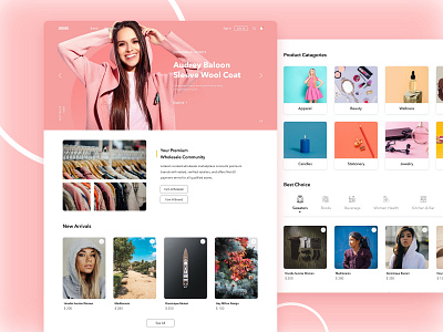 Lolaza premium ecommerce website