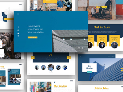 Kareer - Business and Multipurpose Presentation Template