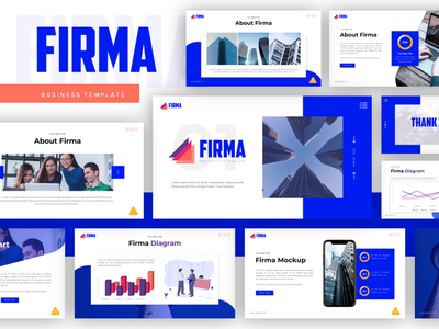 Firma - Business and Multipurpose Presentation Template by Slide Thrive ...