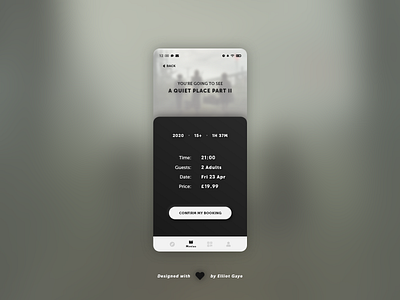 DailyUI #054 - Confirmation