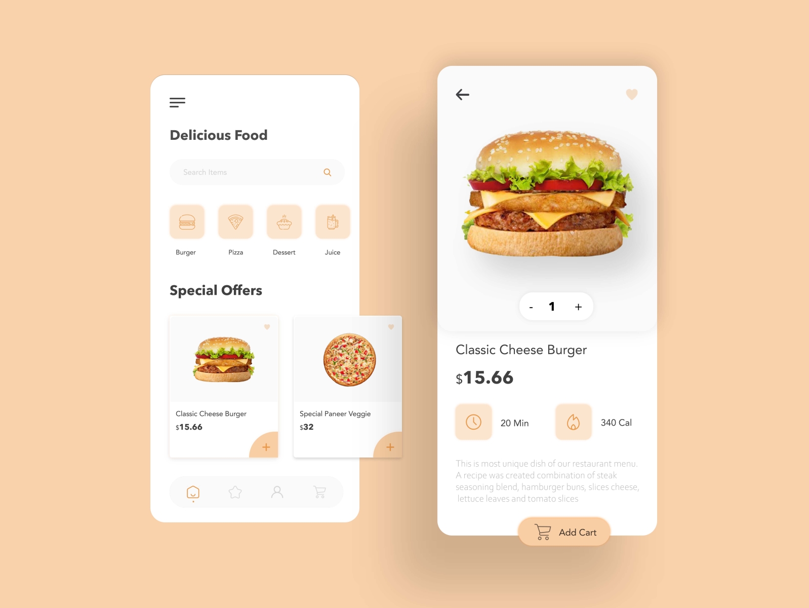 Food Delivery App by Manikandan G on Dribbble