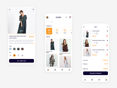 Fasio App - Fashion Online Mobile App
