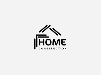 Home Construction Logo brand design brand identity brand identity design branding design logo design branding vector art vector logo