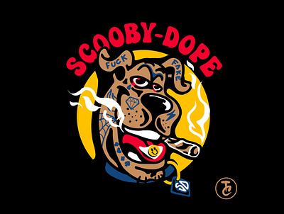 scoobydope apparel design branding californiaclothing clothing clothingapparel clothingbrand design illustration pin streetwear
