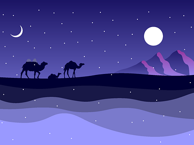 Camels africa camels cartoon drawing illustration illustrator photoshop snow vector