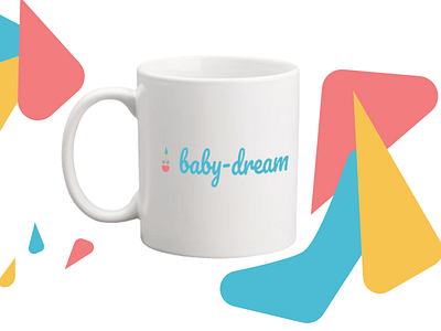 Baby-dream: rebranding affinitydesigner graphic design illustrator logo mockup sketch