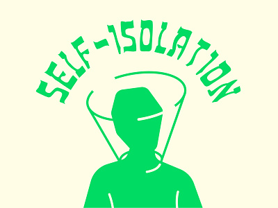 Self-Isolation corona covid19 graphic design isolation self virus