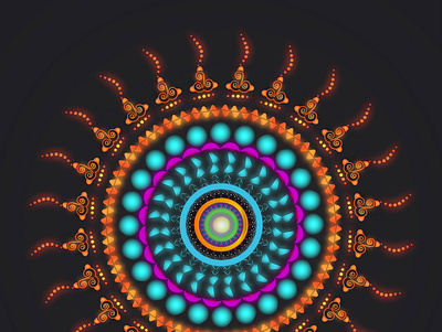 mandala artwork 01 mandala art vector circular