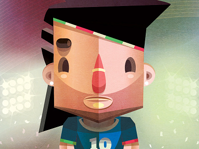 Massimo boris hasabike card deck character character design football illustration soccer