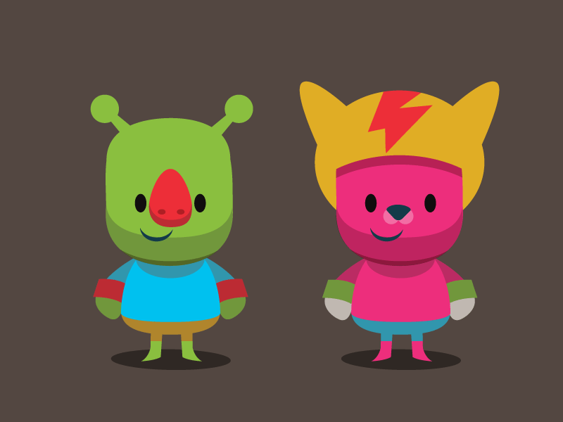 Characters#01 boris hasabike character character design kids vector