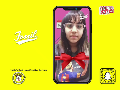 Fossil ar filters augmented reality custom filter design filters fossil india lens studio mumbai snapchat snapchat filter snapchat lens special effects superfan ux watches