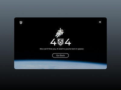 404 Page Web Concept Design