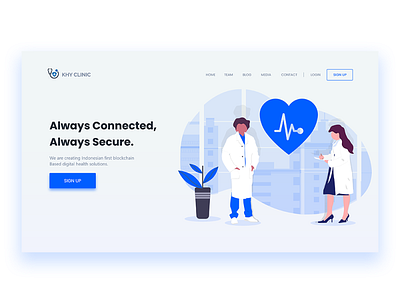 Clinic Landing Web Page Concept Design app clinic design doctor doctor app health healthcare healthy hospital ui ux web web design web site web ui web ui design webdesign website website concept website design