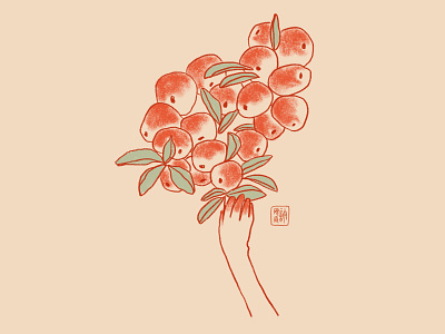 Apple bouquet