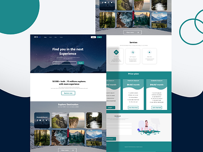 Trail Guides - Landing Page