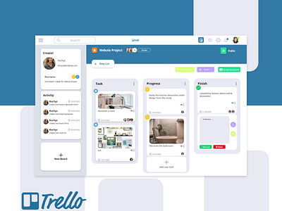 Trello-Web-Redesign - Challenge