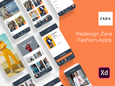 Redesign Zara - Fashion Apps