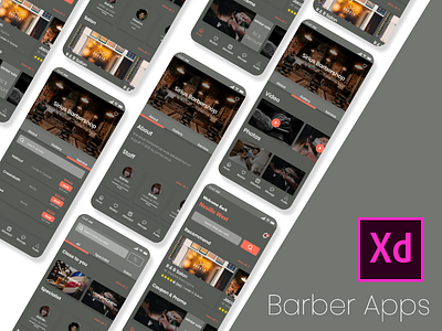 Barber Apps- iOS Design